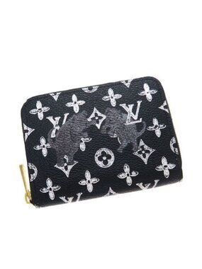 Louis Vuitton Monogram Catgram Zippy Coin Purse